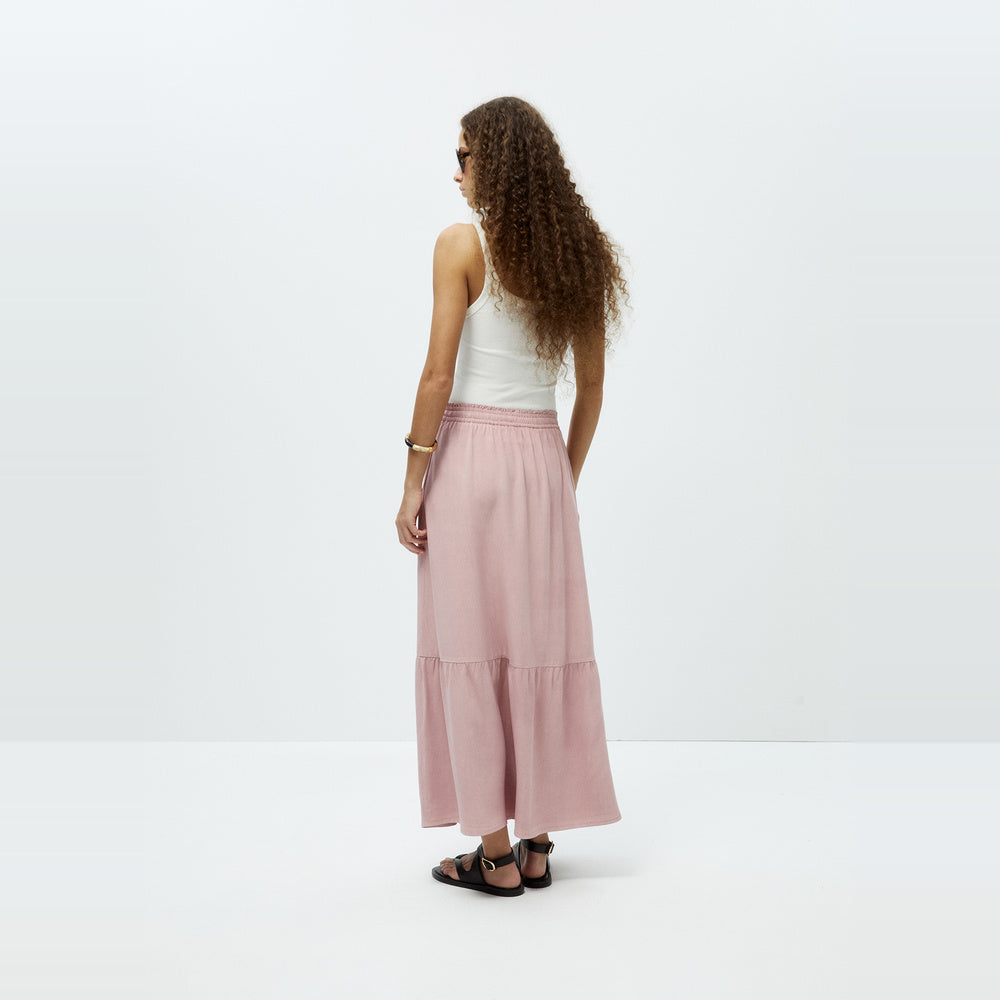 Sfera | Falda de Cortes en Tencel para Dama