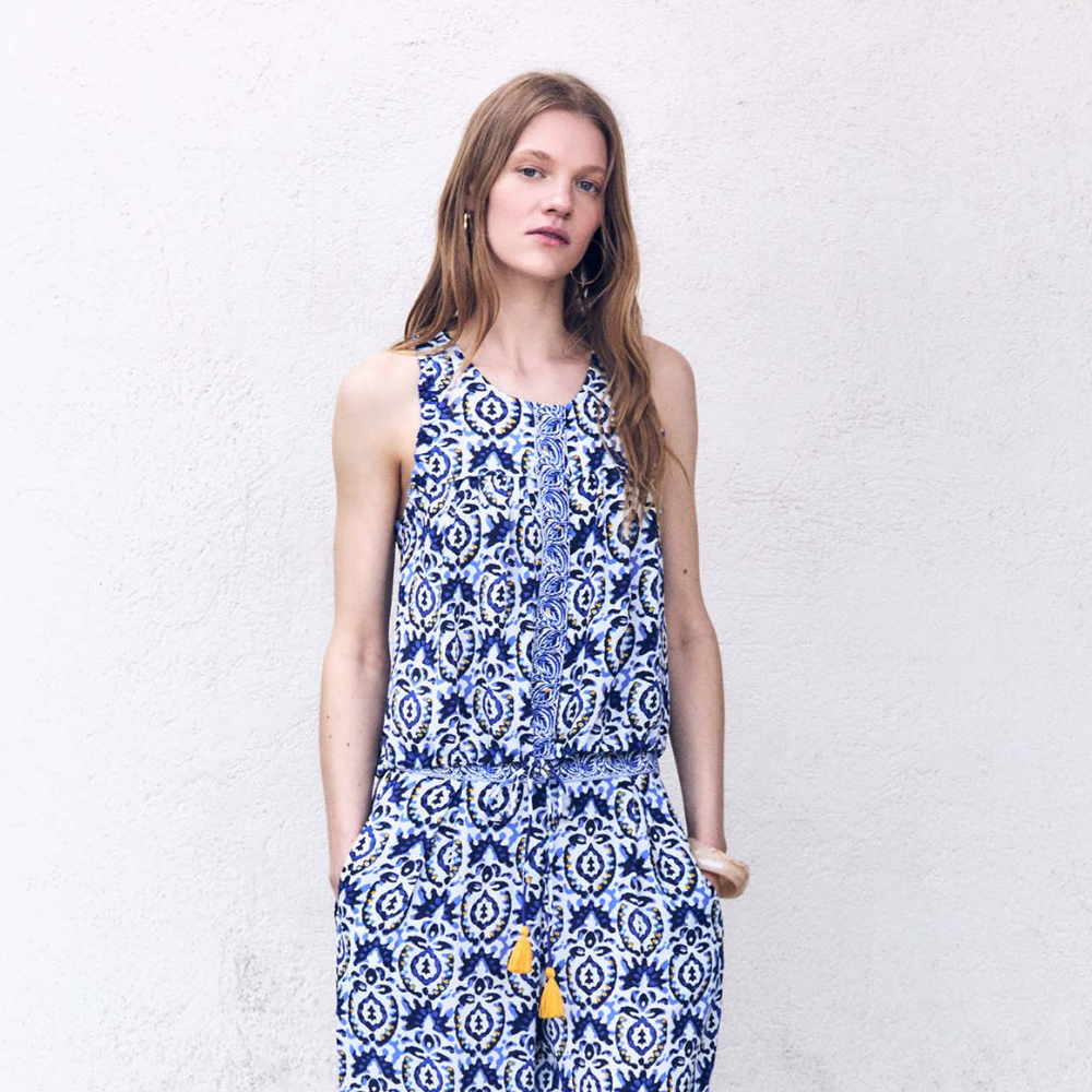Sfera | Top Estampado para Dama