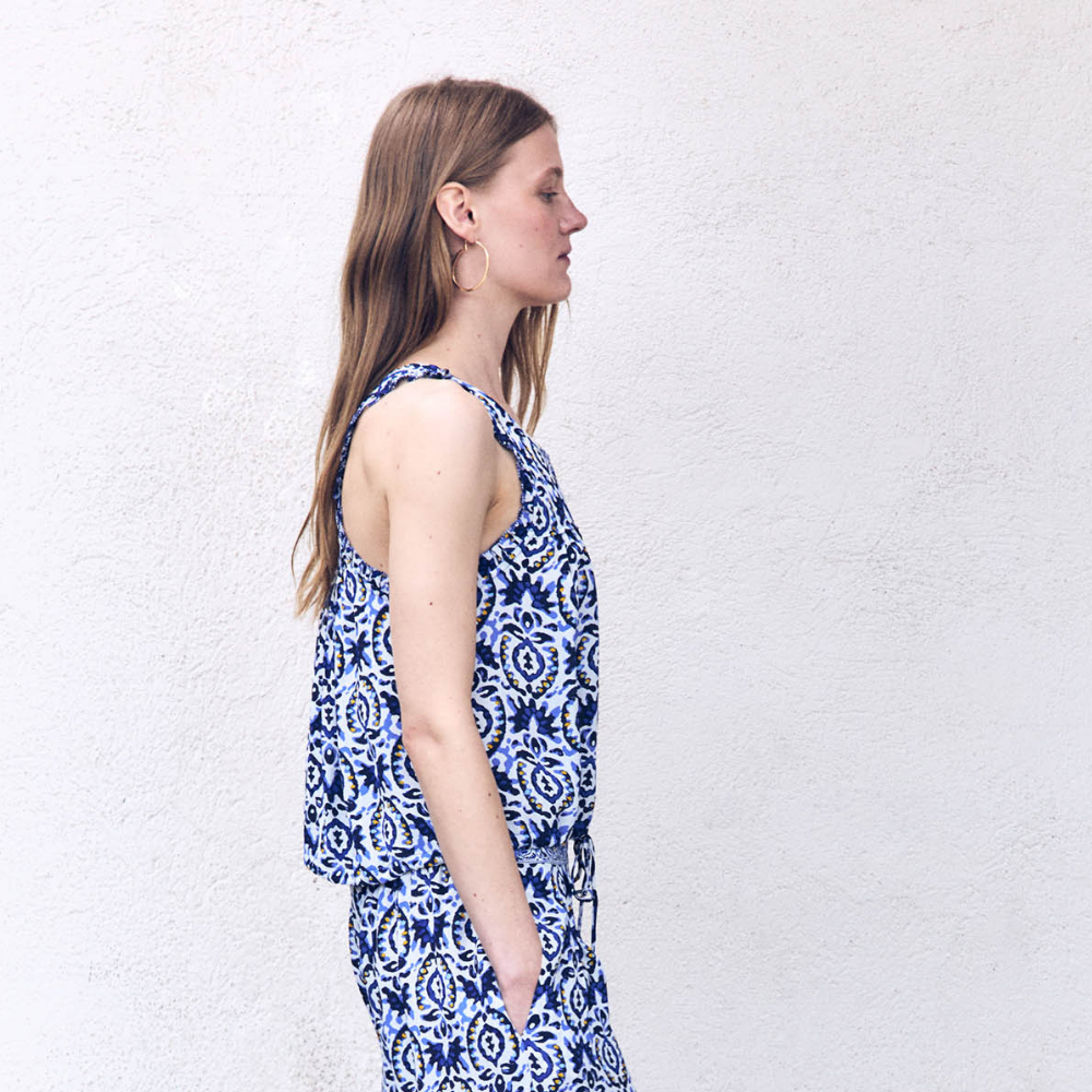 Sfera | Top Estampado para Dama