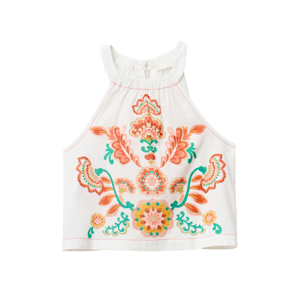 Sfera | Top Estampado Lazada para Dama