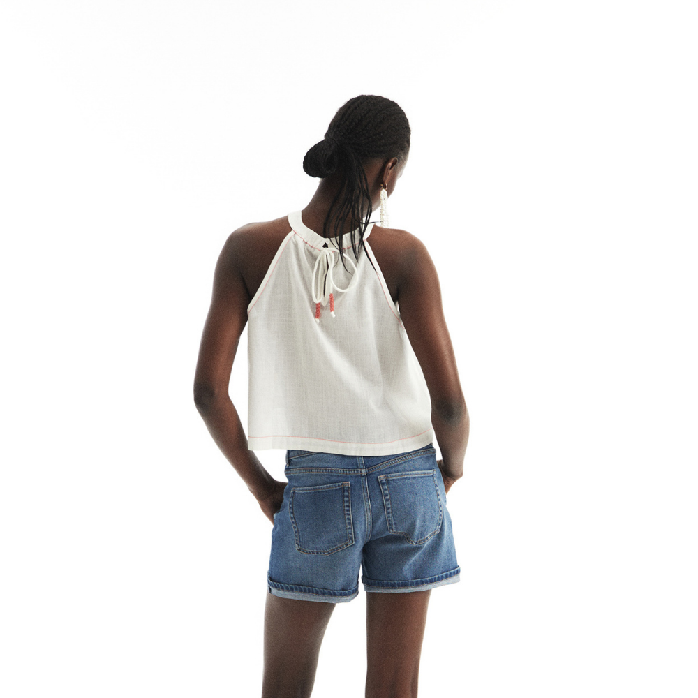 Sfera | Top Estampado Lazada para Dama