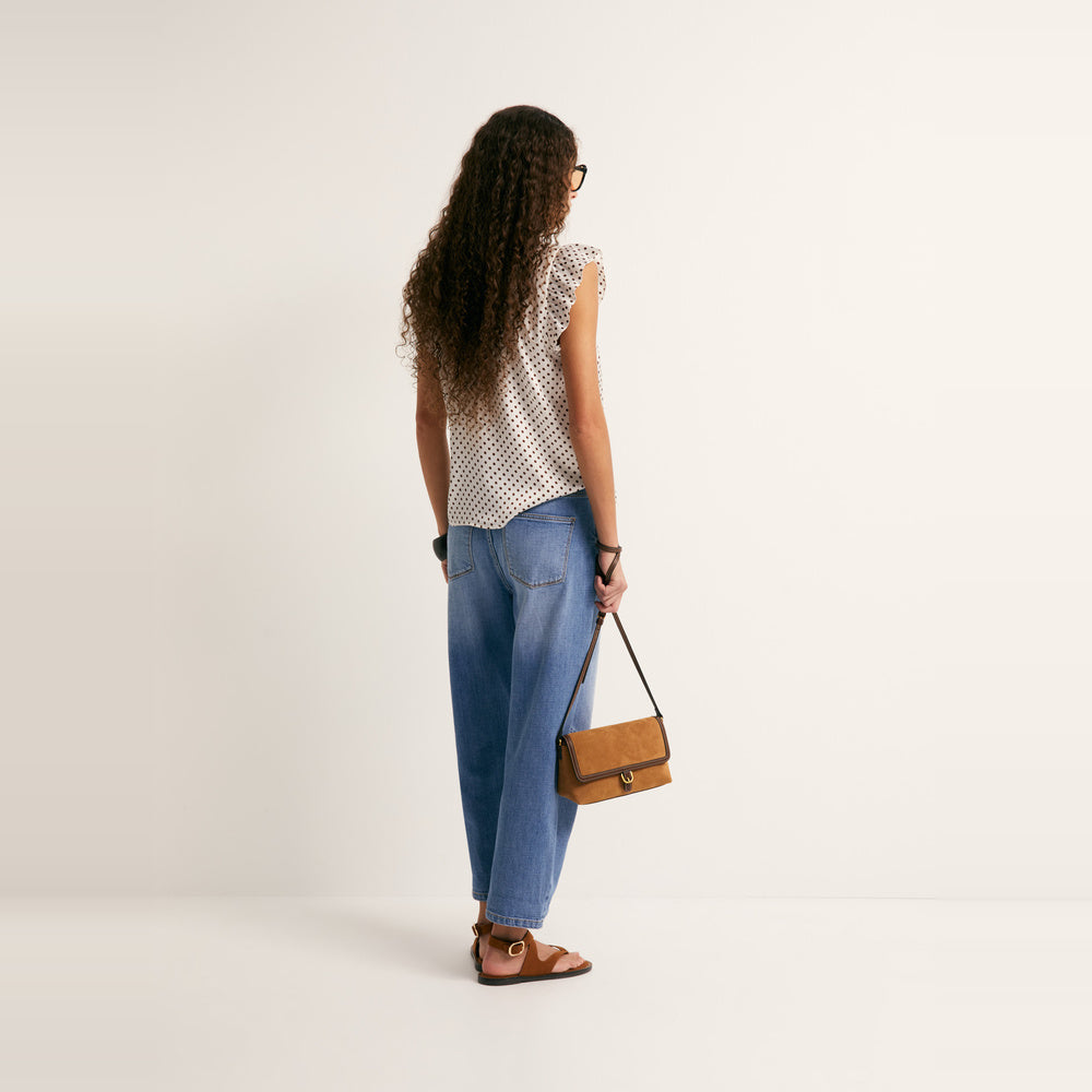 Sfera | Top Fluido con Estampado para Dama