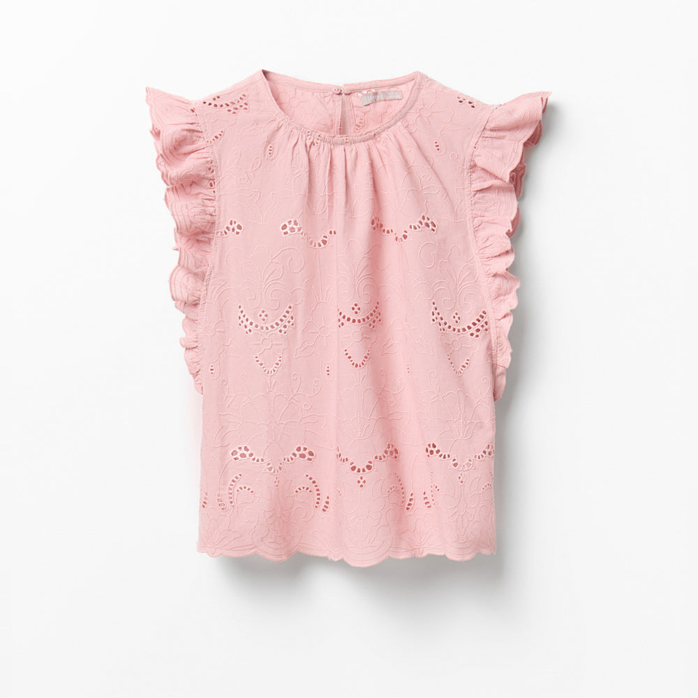 Sfera | Blusa de Volantes Bordados para Dama