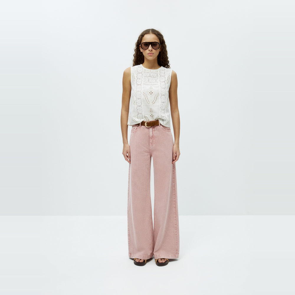 Sfera | Blusa Bordada de Schiffli para Dama