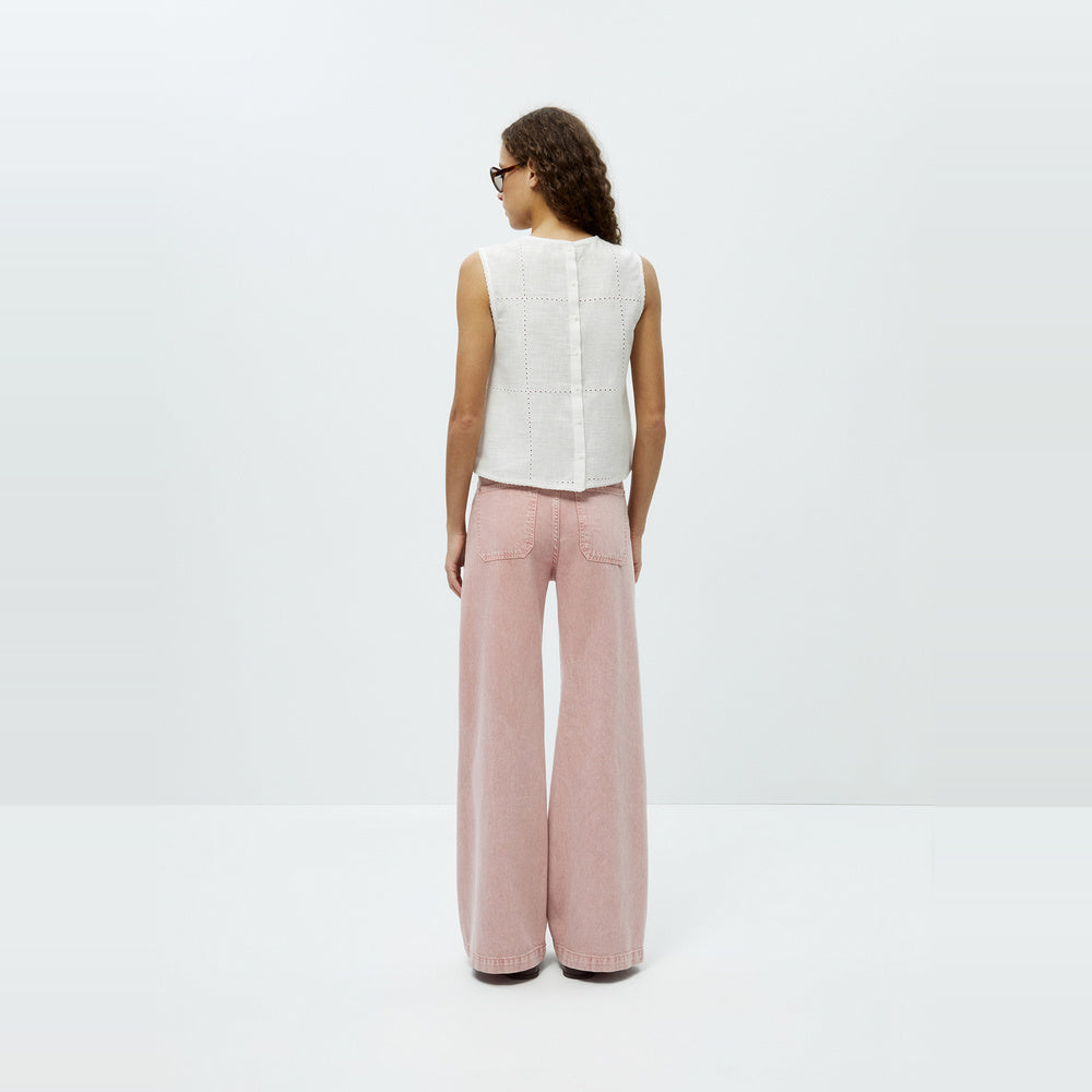 Sfera | Blusa Bordada de Schiffli para Dama