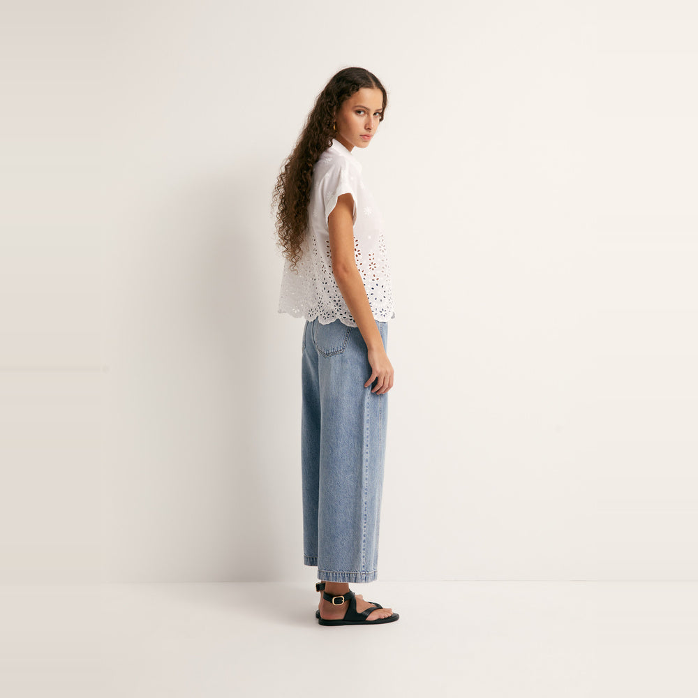 Sfera | Camisa Troquelada para Dama