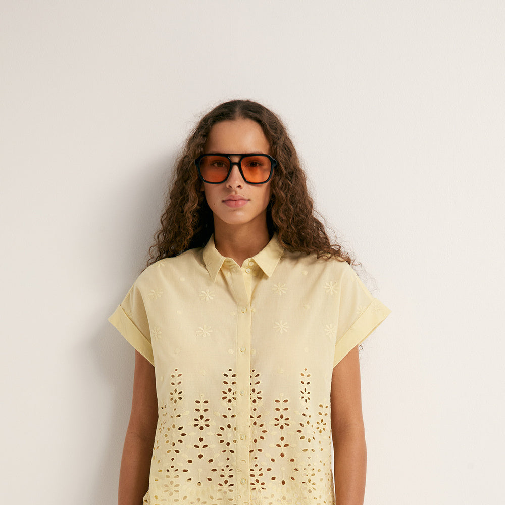 Sfera | Camisa Troquelada para Dama