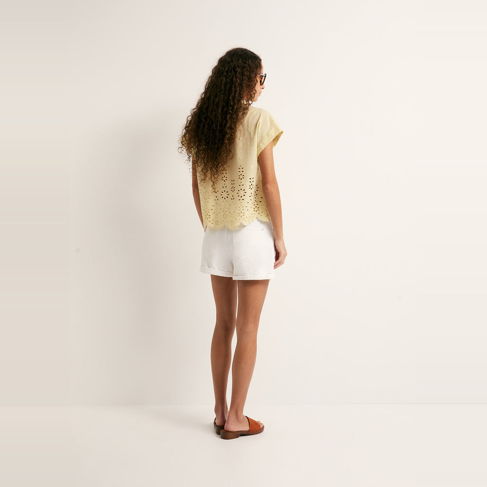 Sfera | Camisa Troquelada para Dama