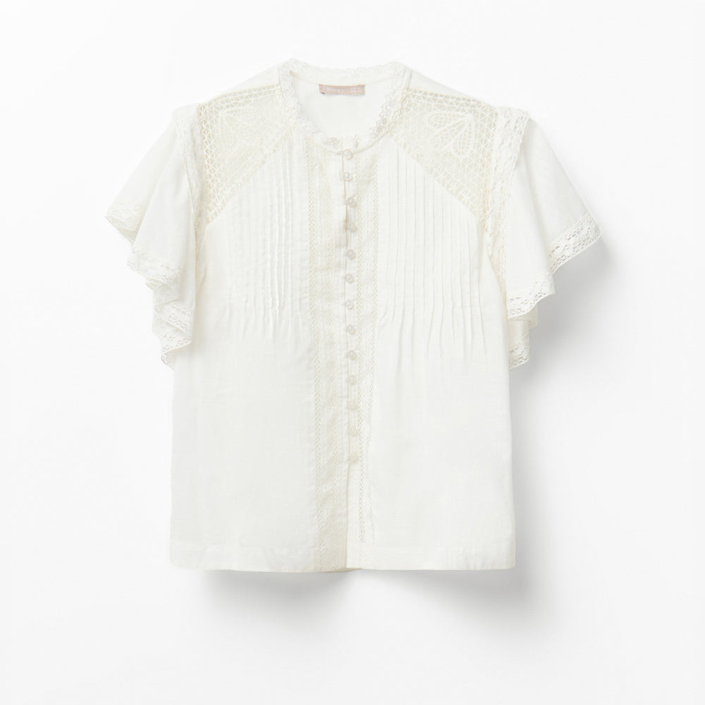 Sfera | Blusa Romántica de Encaje para Dama