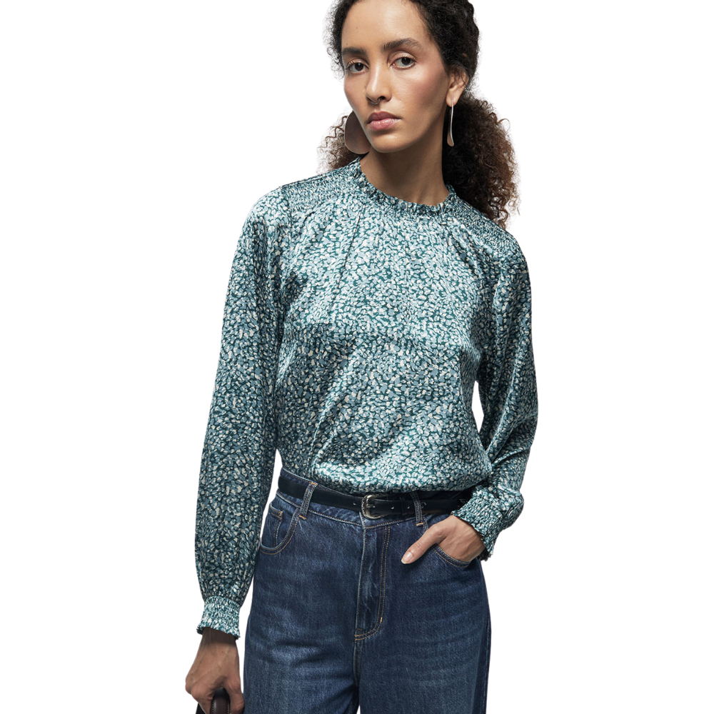 Sfera | Blusa Básica Gomas para Dama