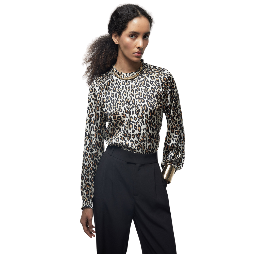 Sfera | Blusa Básica Gomas para Dama