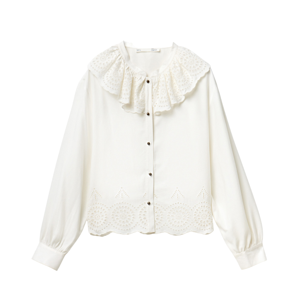 Sfera | Camisa Schiffli para Dama