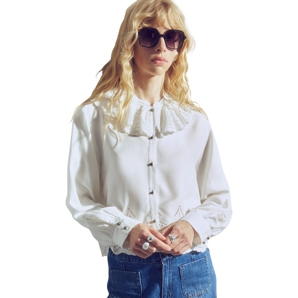 Sfera | Camisa Schiffli para Dama