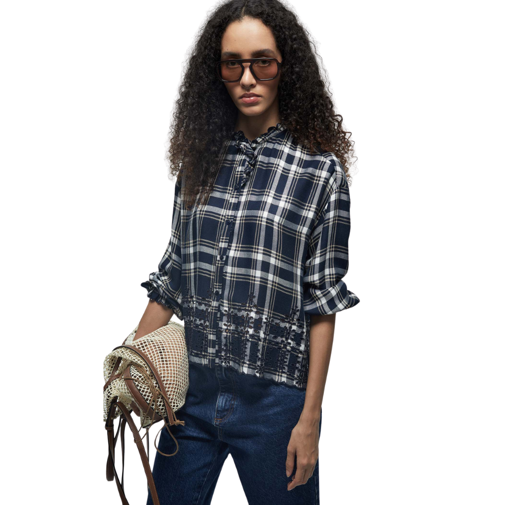 Sfera | Camisa Cuadros para Dama