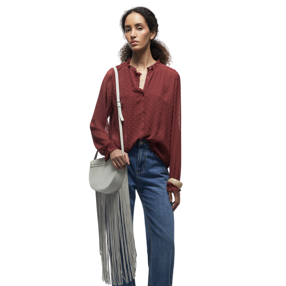 Sfera | Blusa Plumeti Cintas para Damas