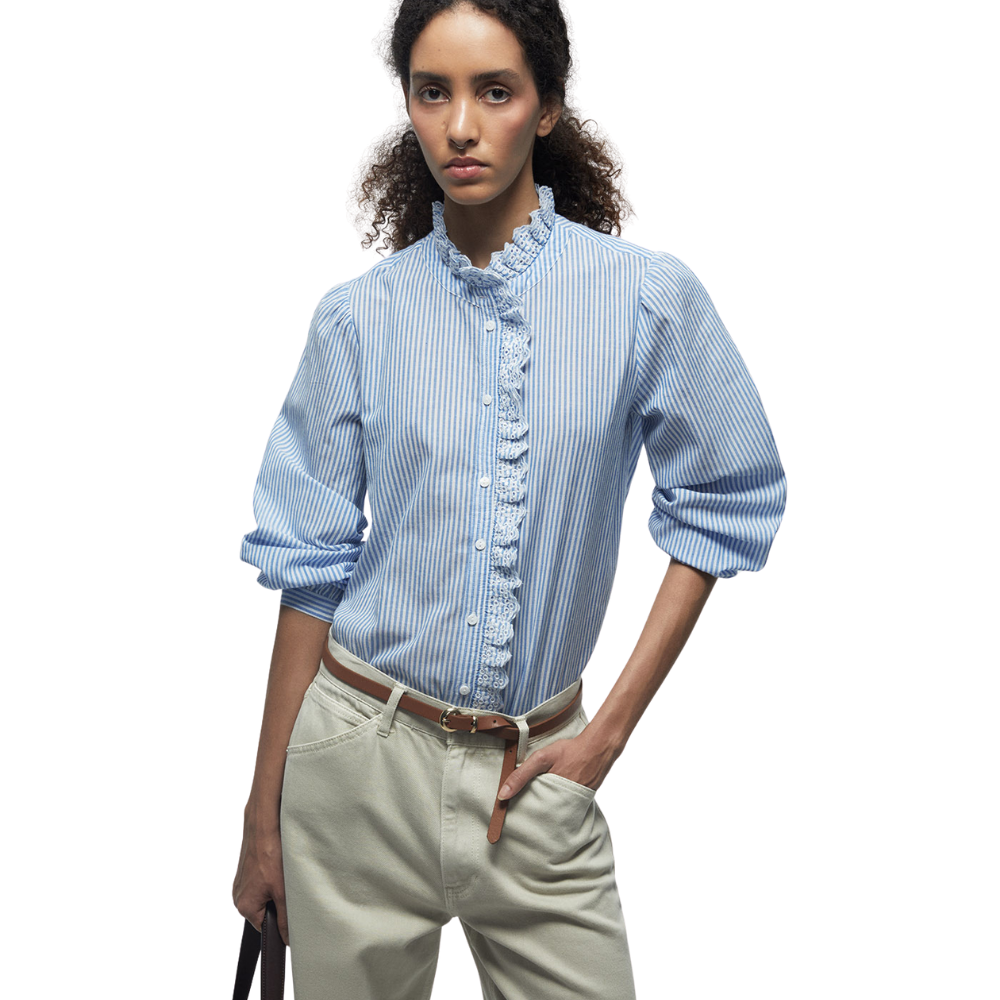 Sfera | Blusa Romántica Algodón para Dama