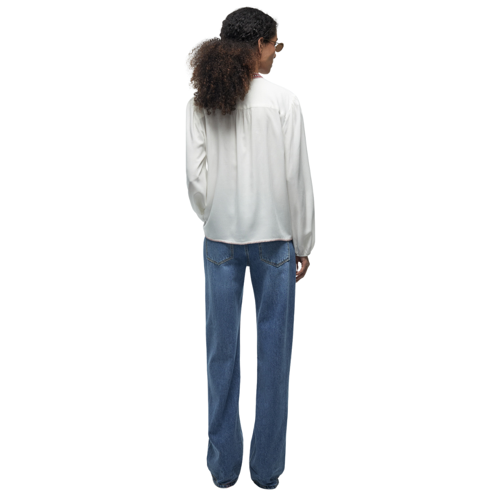 Sfera | Blusa Bordada Étnica para Dama
