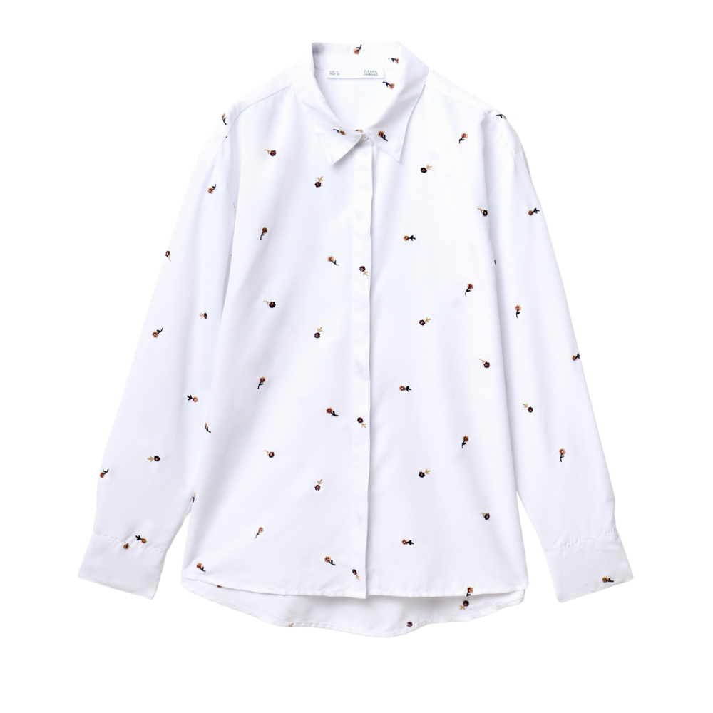 Sfera | Camisa Flores Bordadas para Dama