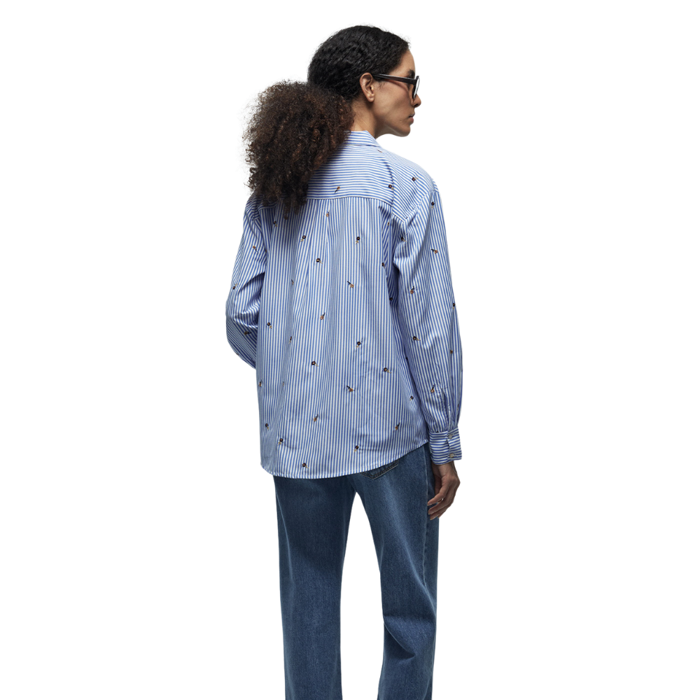 Sfera | Camisa Flores Bordadas para Dama