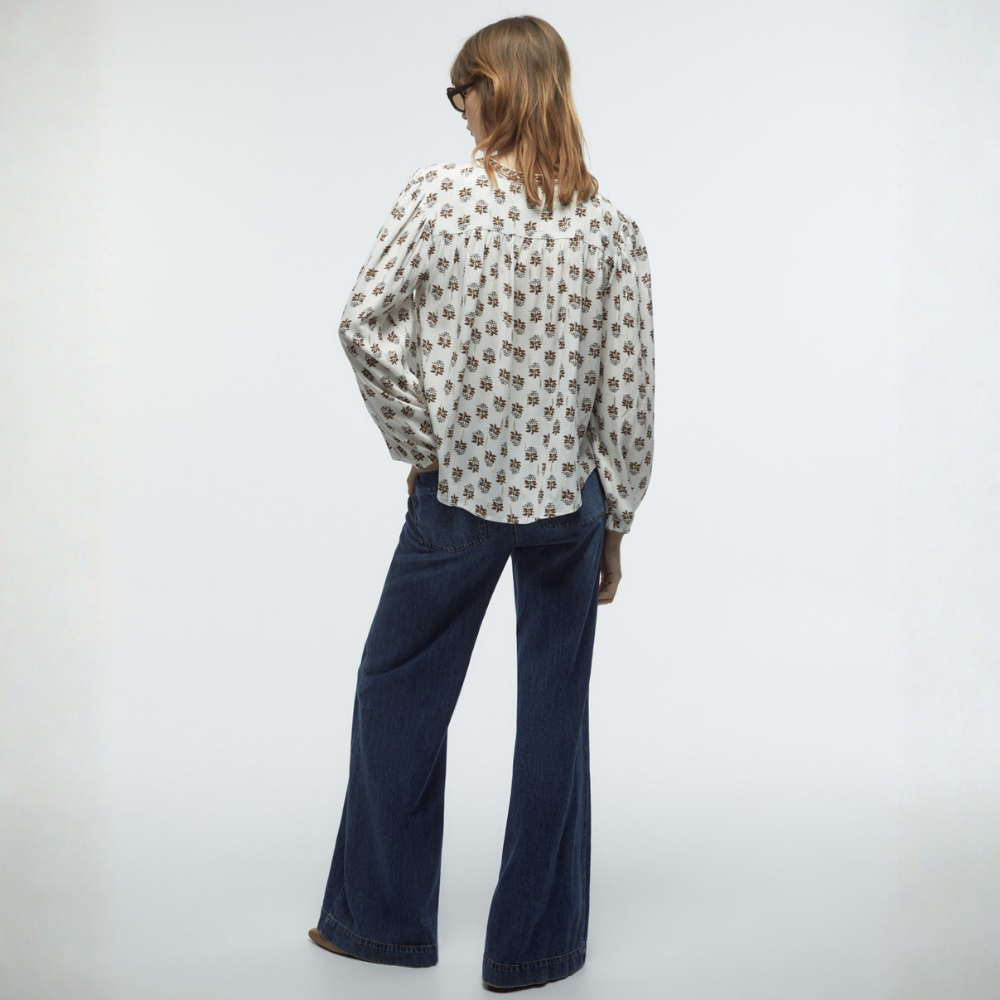 Sfera | Blusa con Estampado en Lurex para Dama