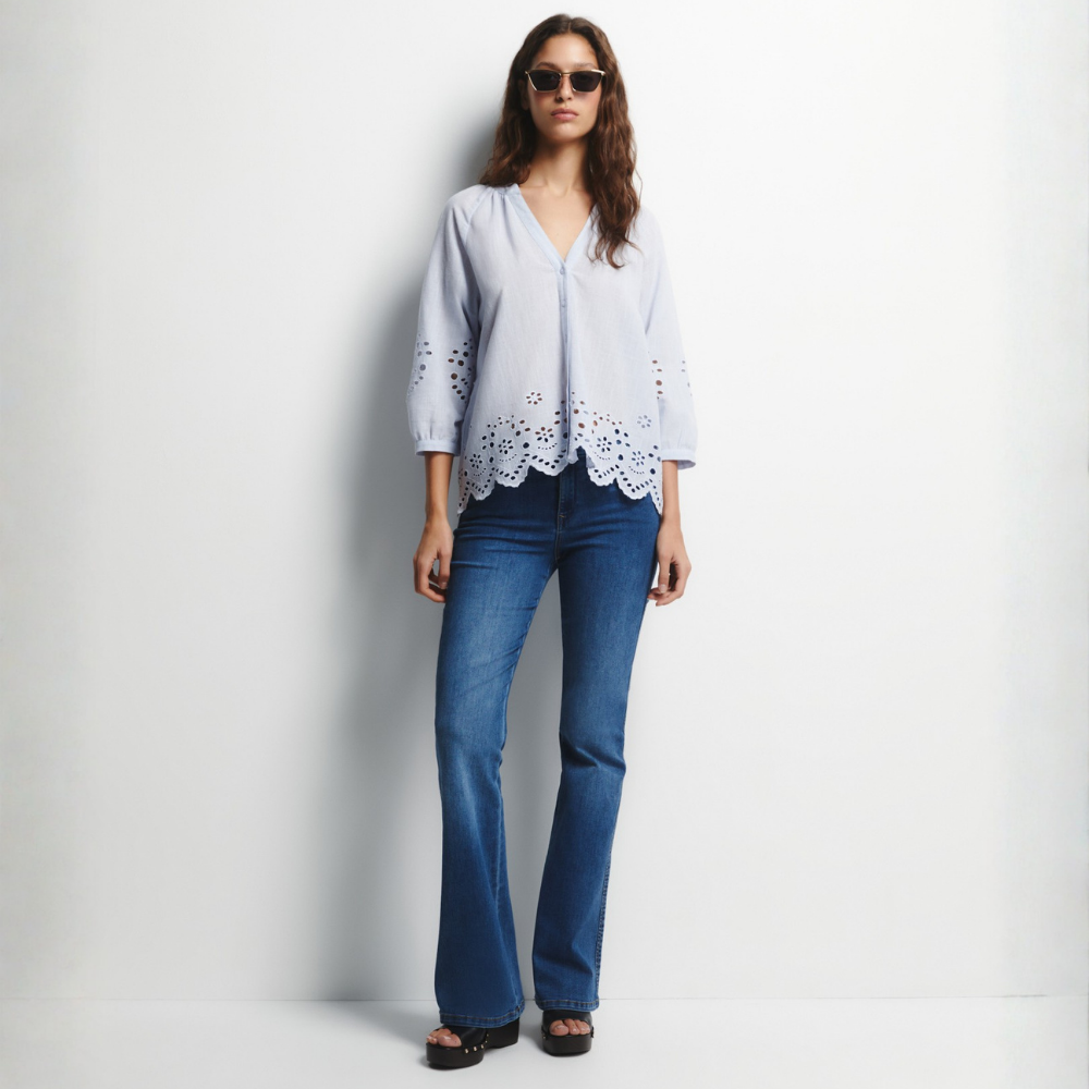 Sfera | Blusa Troquelada para Dama