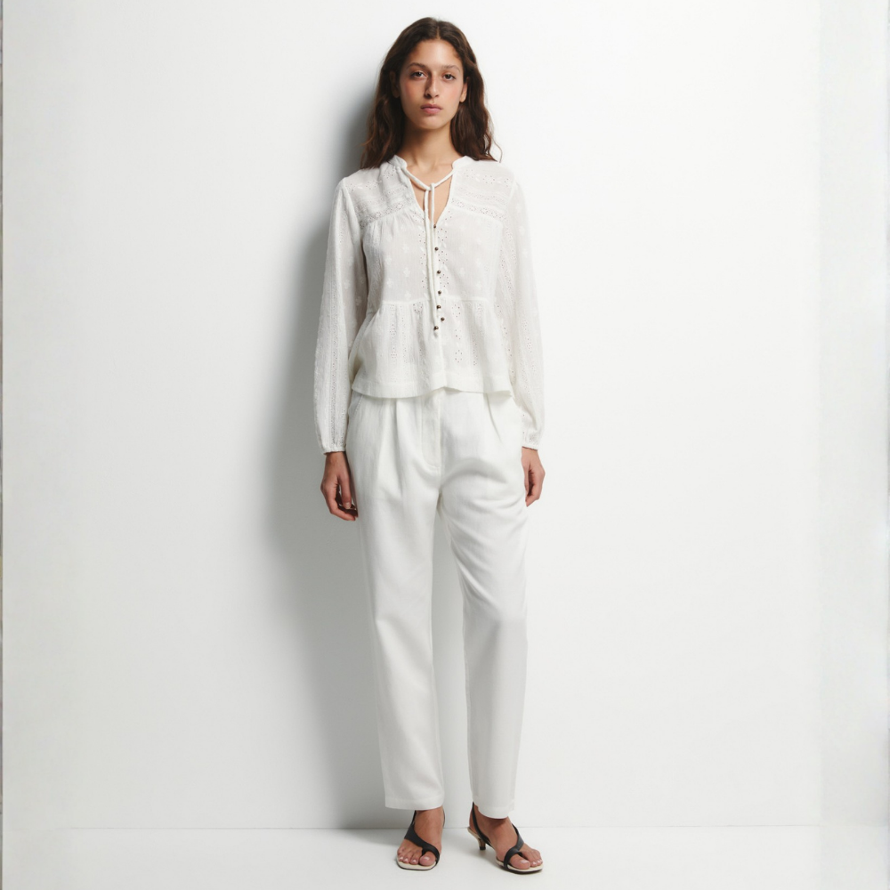 Sfera | Blusa con Paneles para Dama