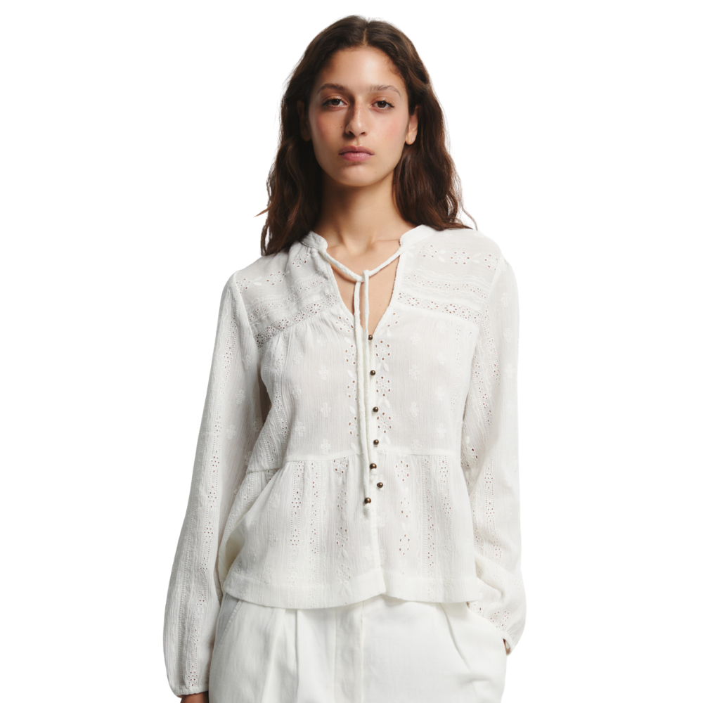 Sfera | Blusa con Paneles para Dama