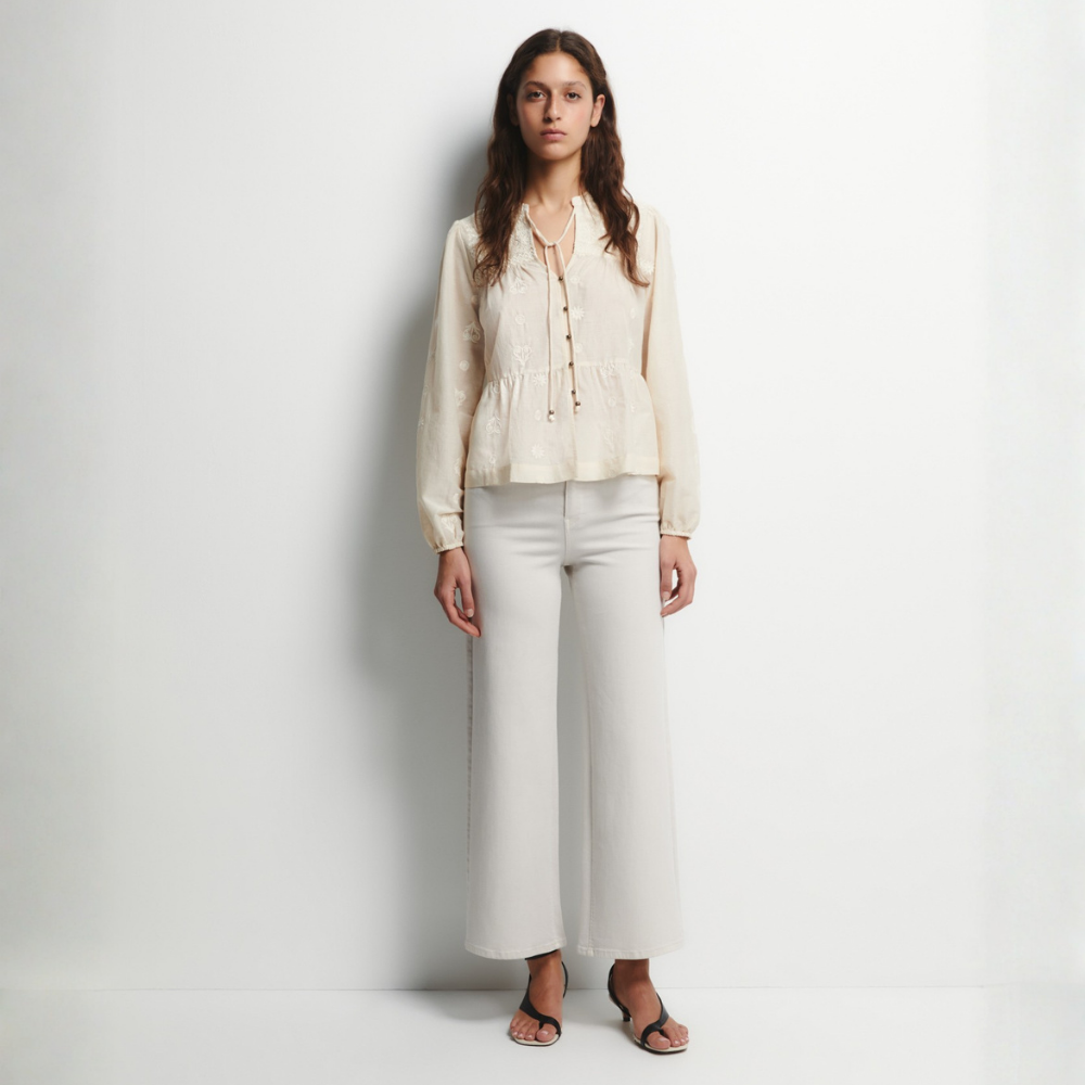 Sfera | Blusa Bordada para Dama