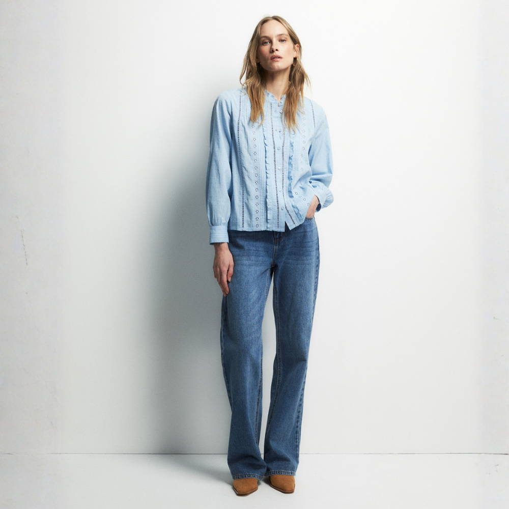 Sfera | Camisa Estilo Romántica para Dama