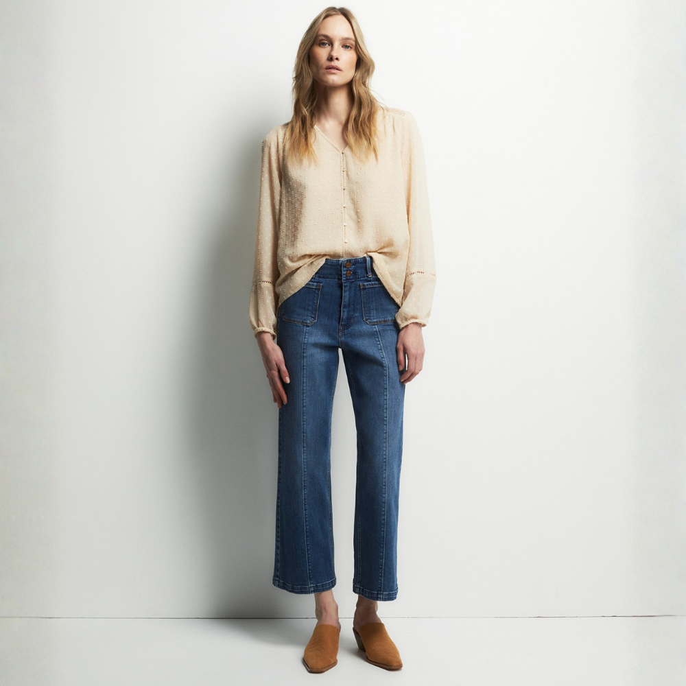 Sfera | Camisa Plumetti Botones para Dama