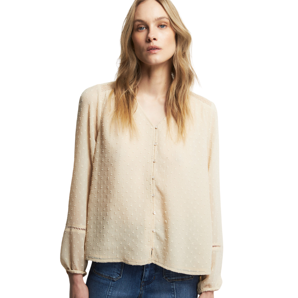 Sfera | Camisa Plumetti Botones para Dama