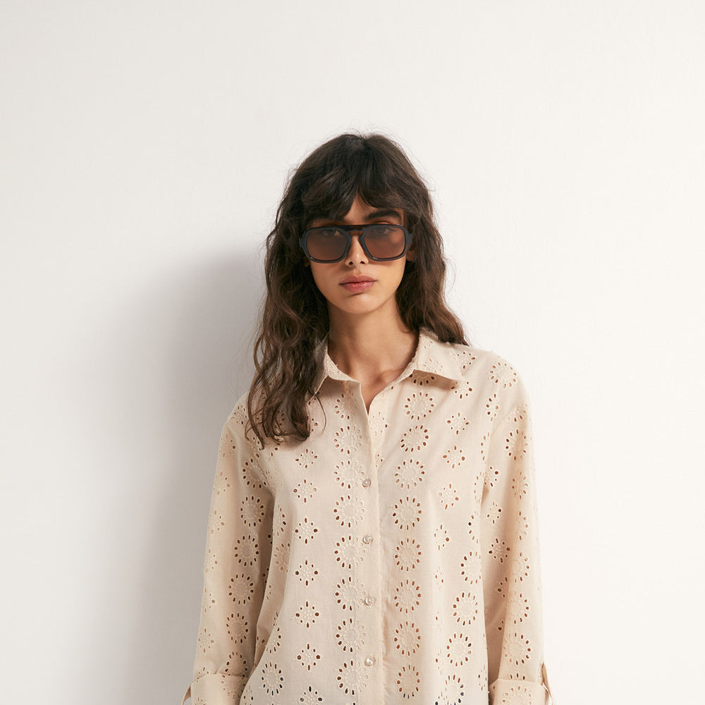 Sfera | Camisa Schiffli para Dama