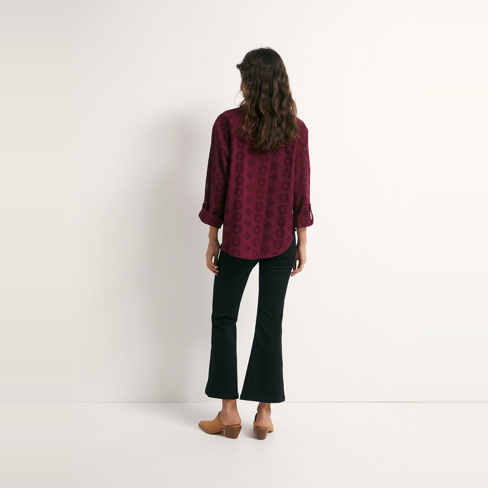 Sfera | Camisa Schiffli para Dama