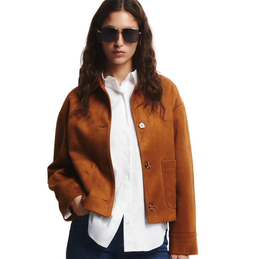 Sfera | Cazadora Antelina para Dama