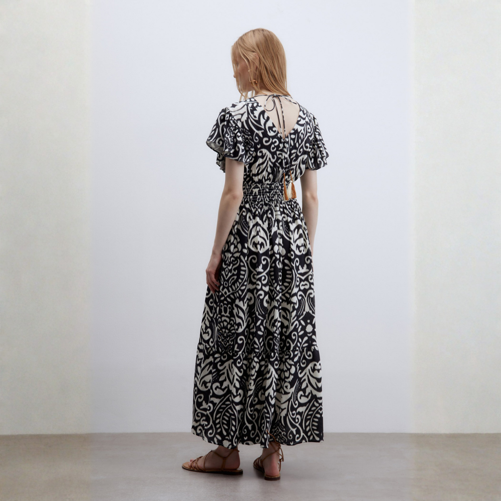 Sfera | Vestido Volante Espejos para Dama