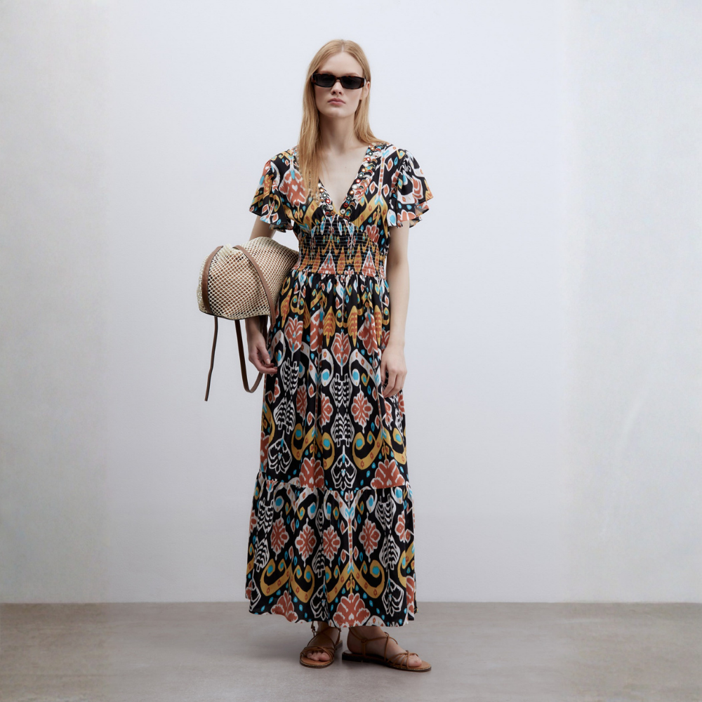 Sfera | Vestido Volante Espejos para Dama