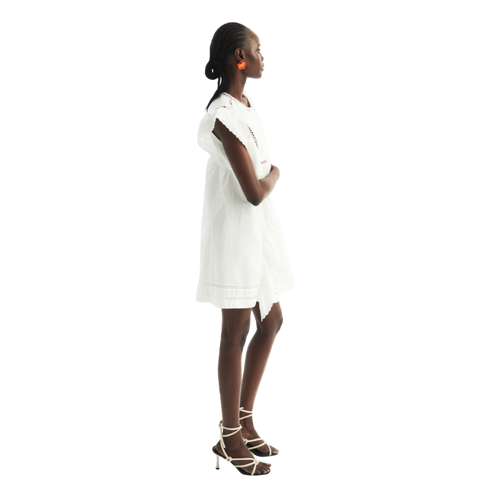 Sfera | Vestido Bordado Volantes para Dama