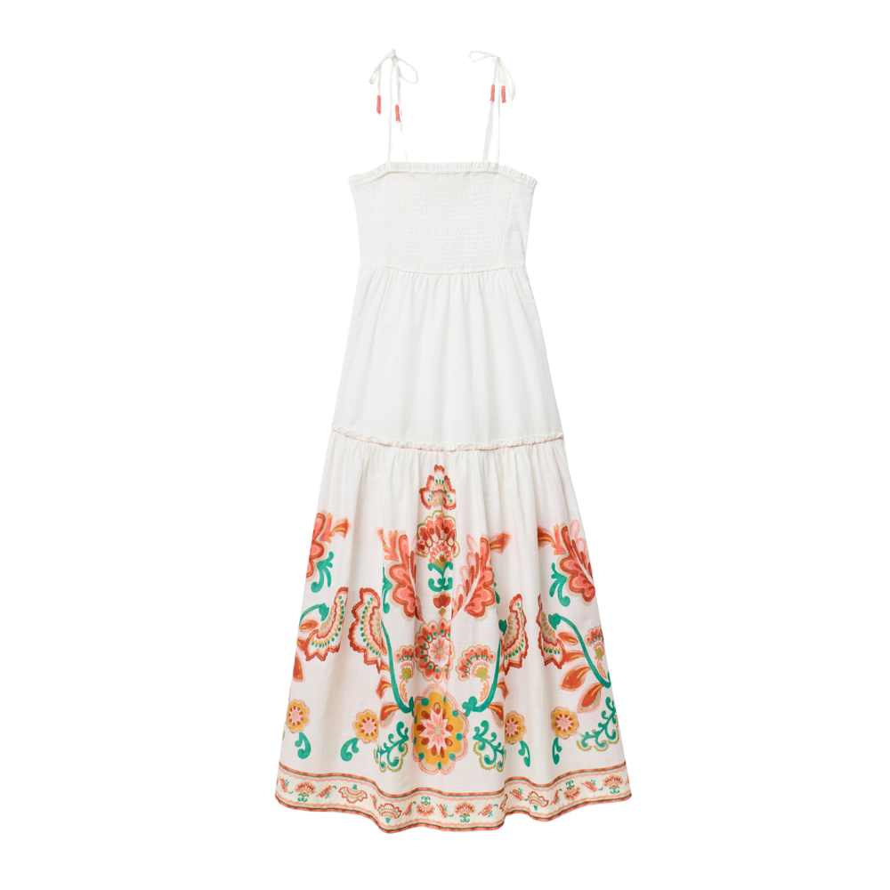 Sfera | Vestido Estampado Posicional para Dama