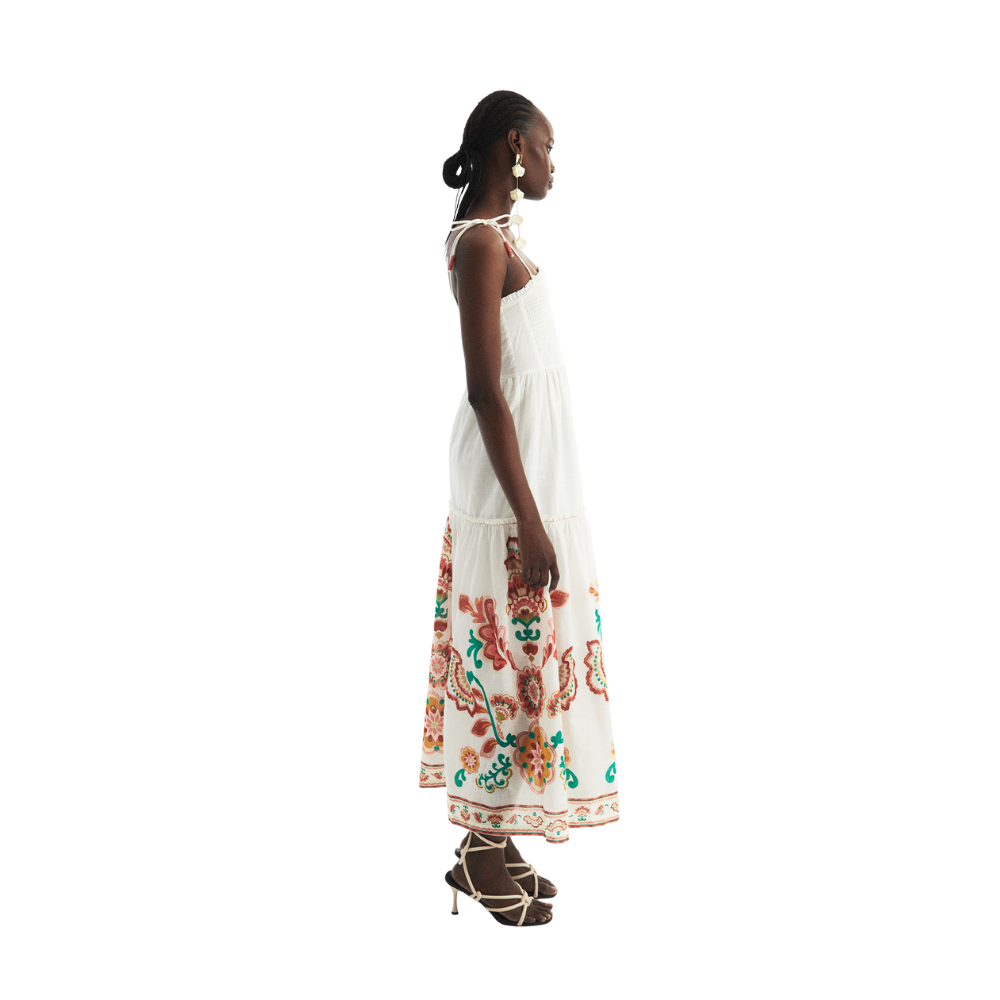 Sfera | Vestido Estampado Posicional para Dama
