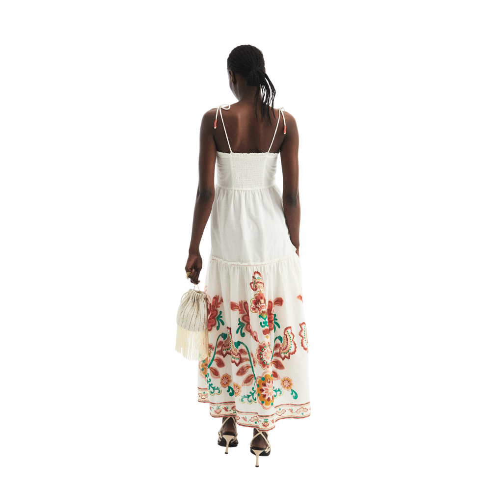 Sfera | Vestido Estampado Posicional para Dama