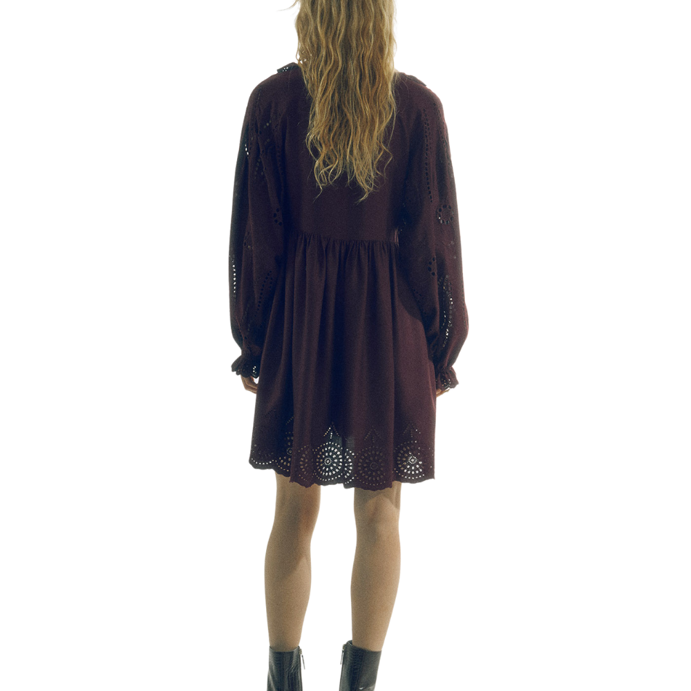 Sfera | Vestido Corto Schiffli para Dama