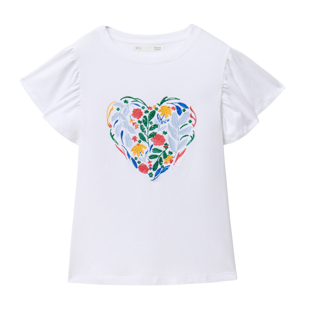 Sfera | Camiseta Bordada para Dama