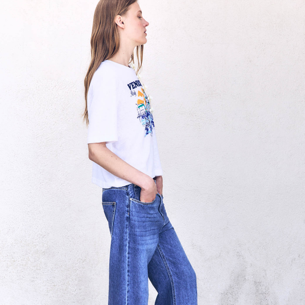 Sfera | Camiseta Gráfico Venice para Dama