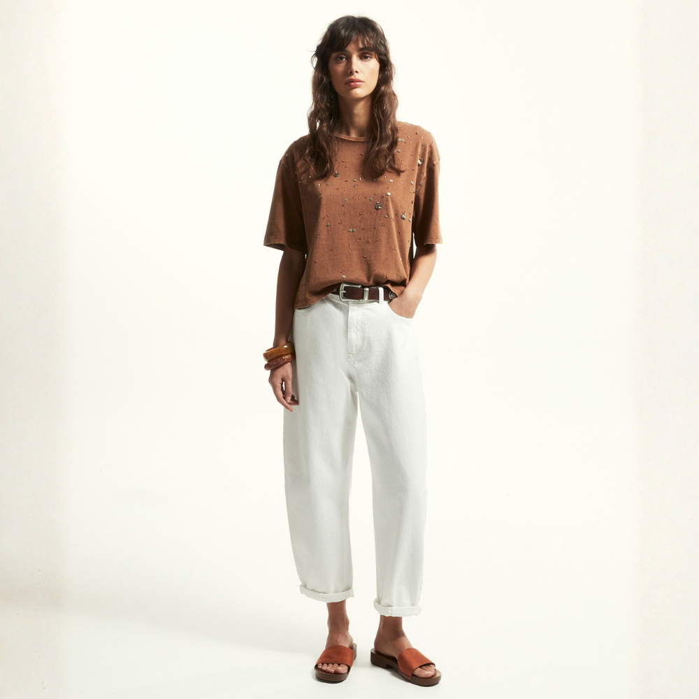 Sfera | Camiseta con Metales para Dama