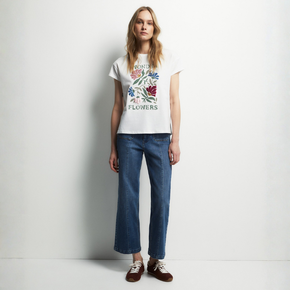 Sfera | Camiseta con Lentejuelas para Dama