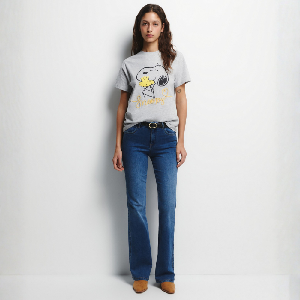 Sfera | Camiseta Snoopy para Dama