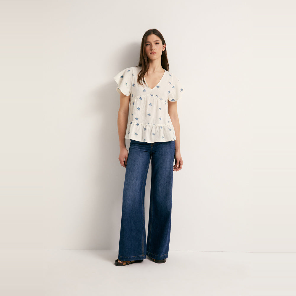 Sfera | Camiseta de Flores para Dama