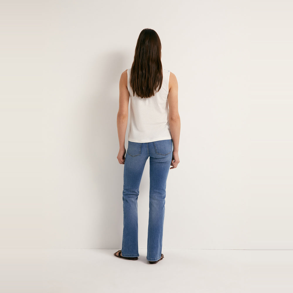 Sfera | Camiseta Bordada con Cordones para Dama