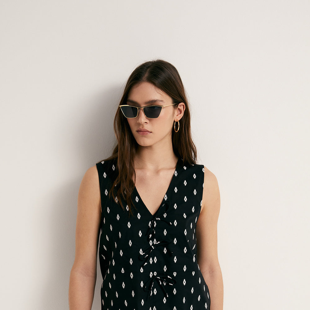Sfera | Camiseta Bordada con Cordones para Dama