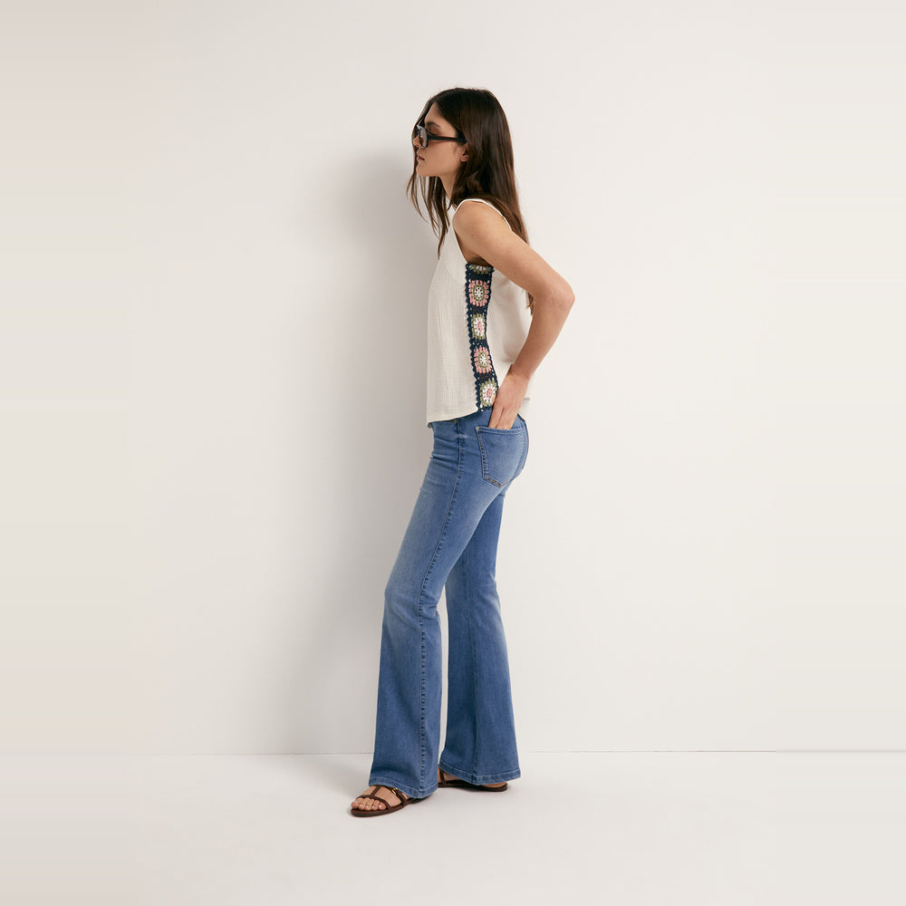 Sfera | Camiseta Crochet para Dama